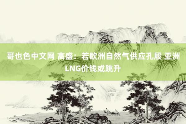 哥也色中文网 高盛：若欧洲自然气供应孔殷 亚洲LNG价钱或跳升